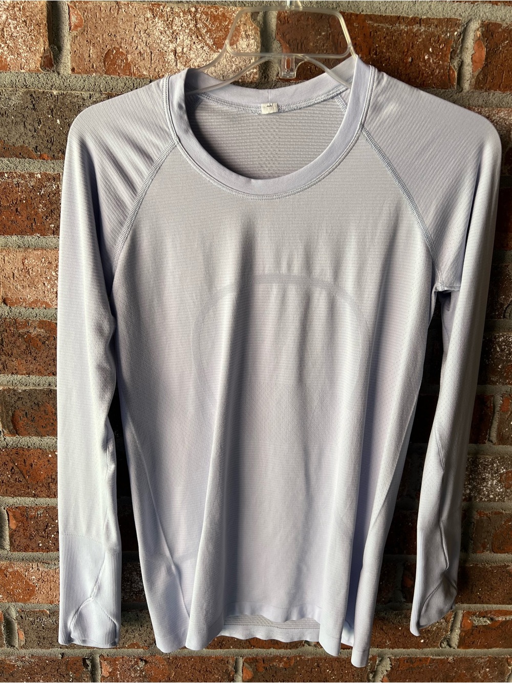 Lululemon Long Sleeve Swiftly Light Lavender size 8